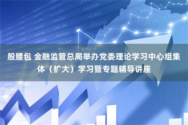股腰包 金融监管总局举办党委理论学习中心组集体（扩大）学习暨专题辅导讲座