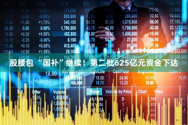 股腰包 “国补”继续！第二批625亿元资金下达